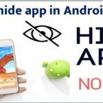 How to hide app in Android Phone