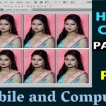 How to Make Passport Size Photo || Mobile and PC हिंदी में